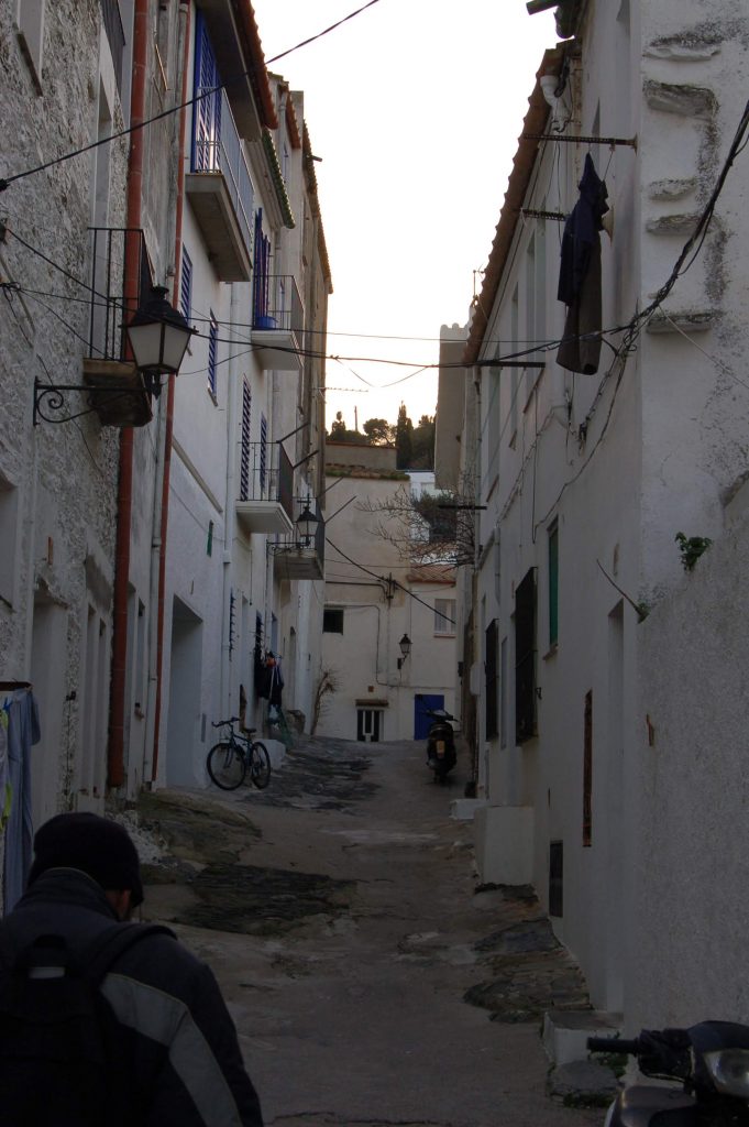 Narrow back street